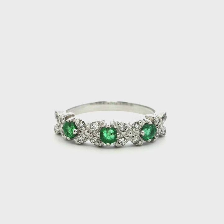 Florence Diamond Band | Gold Rings | Marquisse Jewelry USA
